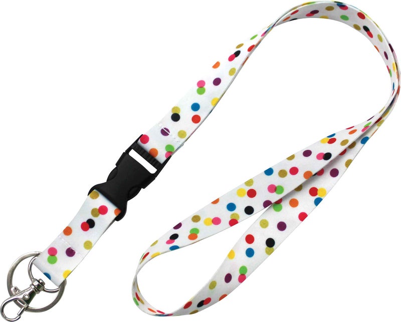 Teacher Created Resources Confetti Lanyard (TCR20348) - Image 1